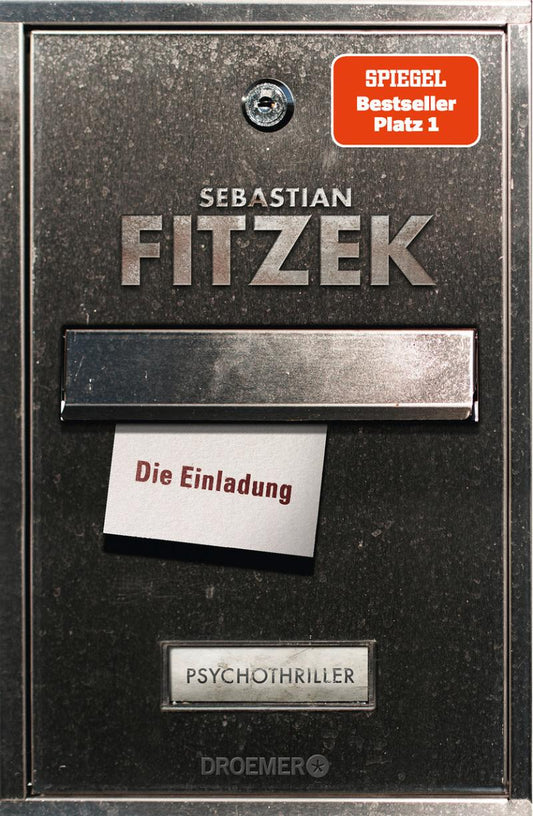 Sebastian Fitzek Toptitel: Die Einladung + 1 exklusives Postkarten- und Lesezeichenset
