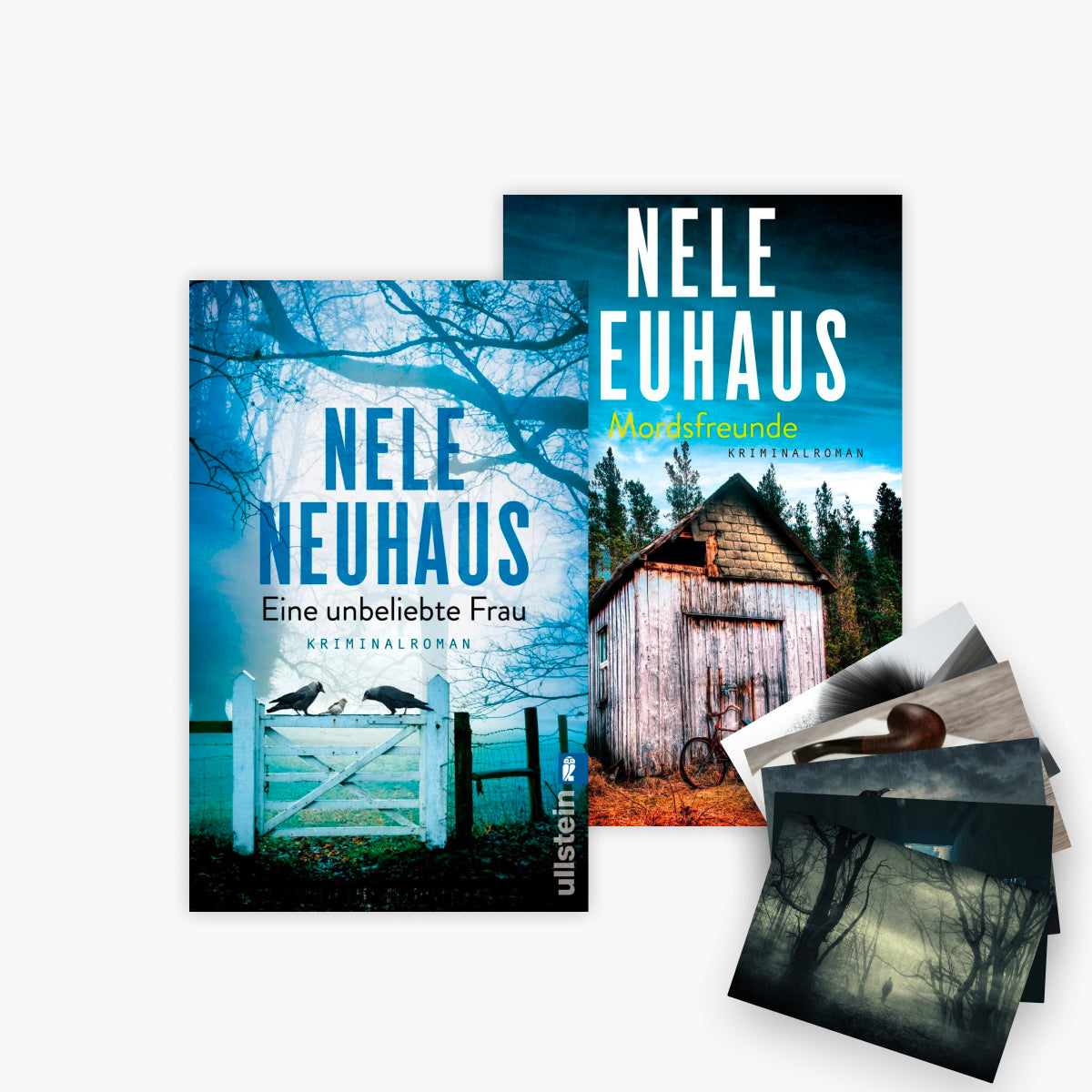 Nele Neuhaus Taunus-Krimis Band 1+2 – Eine unbeliebte Frau & Mordsfreunde als Set mit exklusivem Postkartenset, Taschenbuch, Neu