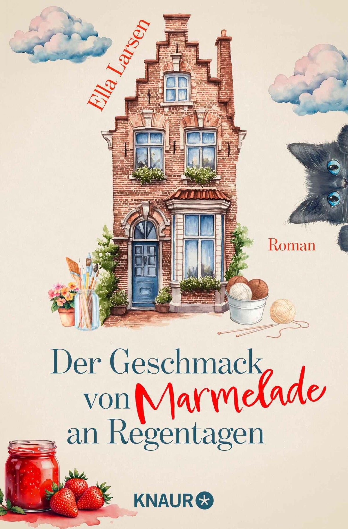 Buchcover: Larsen, Ella/Der Geschmack von Marmelade an Regentagen