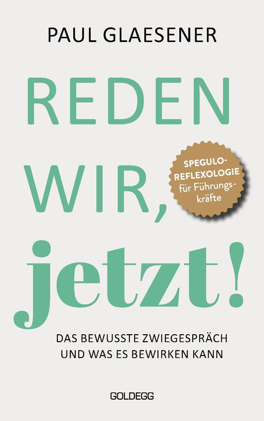 Buchcover: Reden wir, jetzt