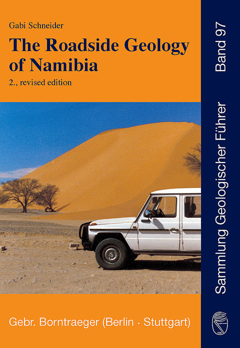 Buchcover: The Roadside Geology of Namibia