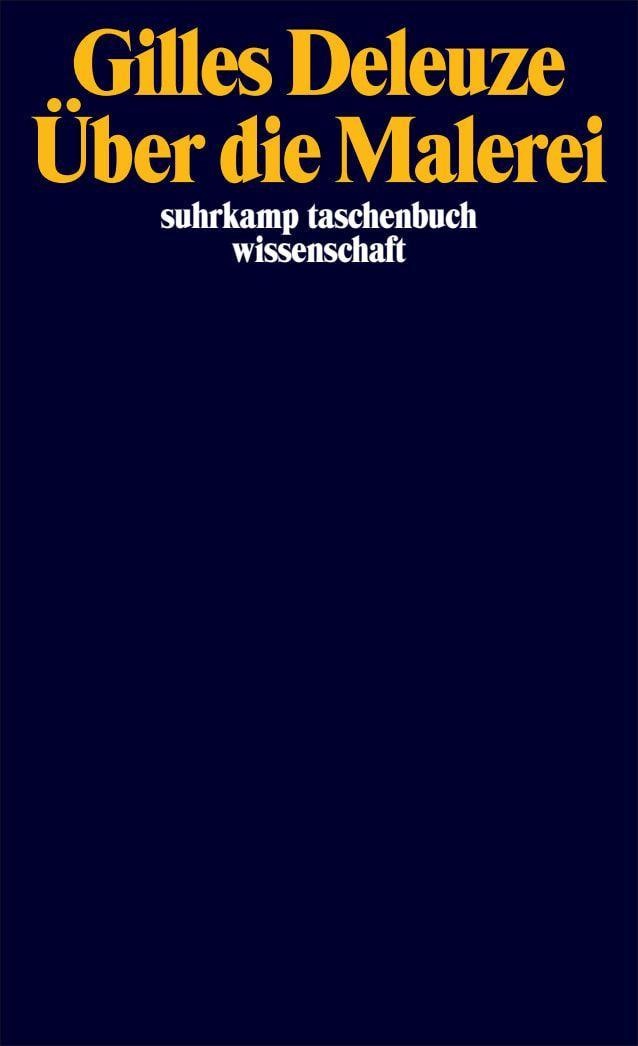 Buchcover: Über die Malerei