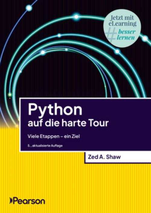 Buchcover: Python auf die harte Tour