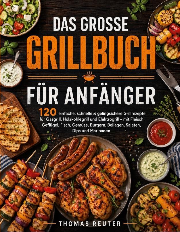 Buchcover: Das große Grillbuch für Anfänger