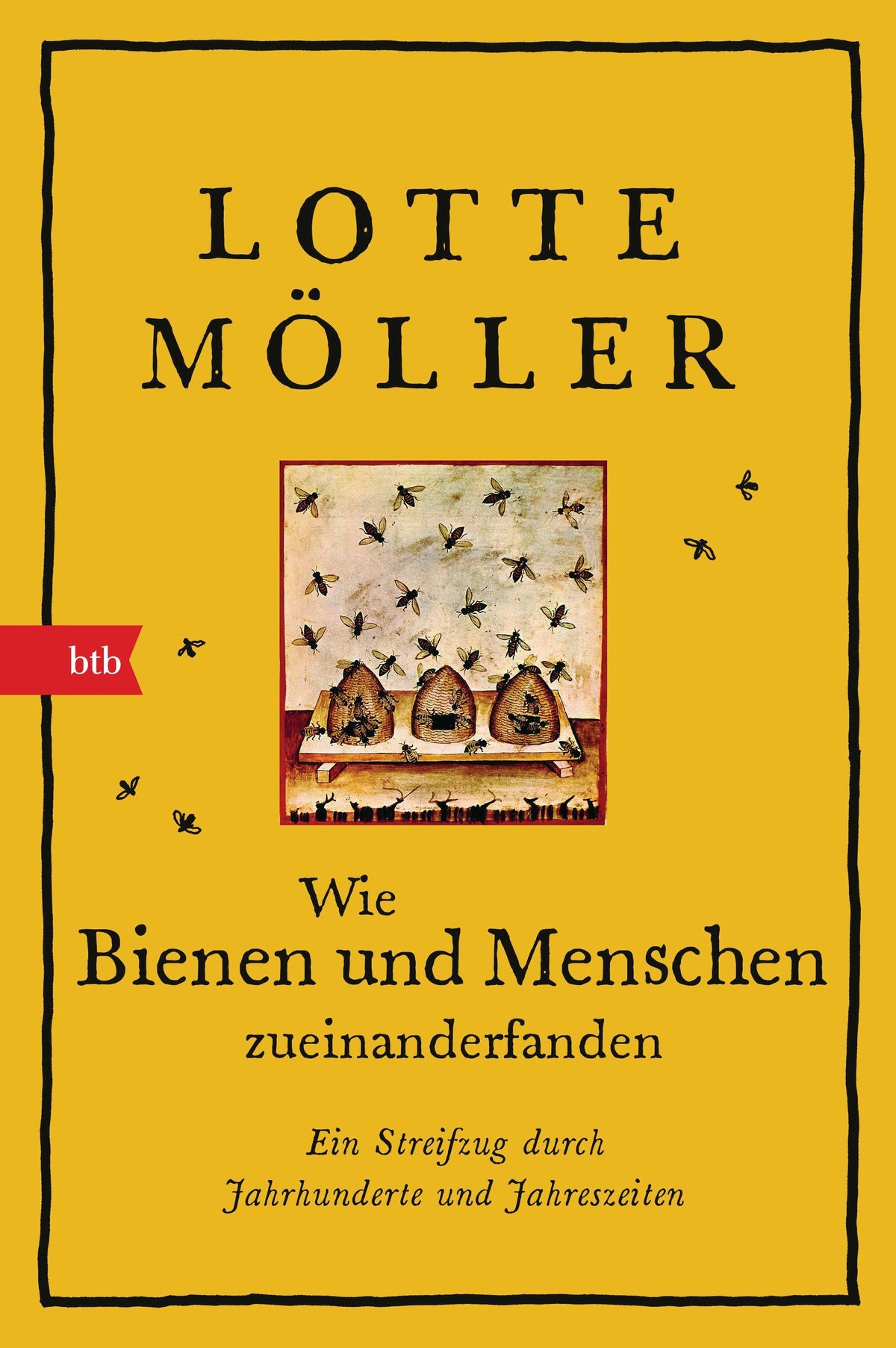 Buchcover: Wie Bienen und Menschen zueinanderfanden
