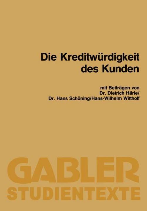 Die Kreditwürdigkeit des Kunden