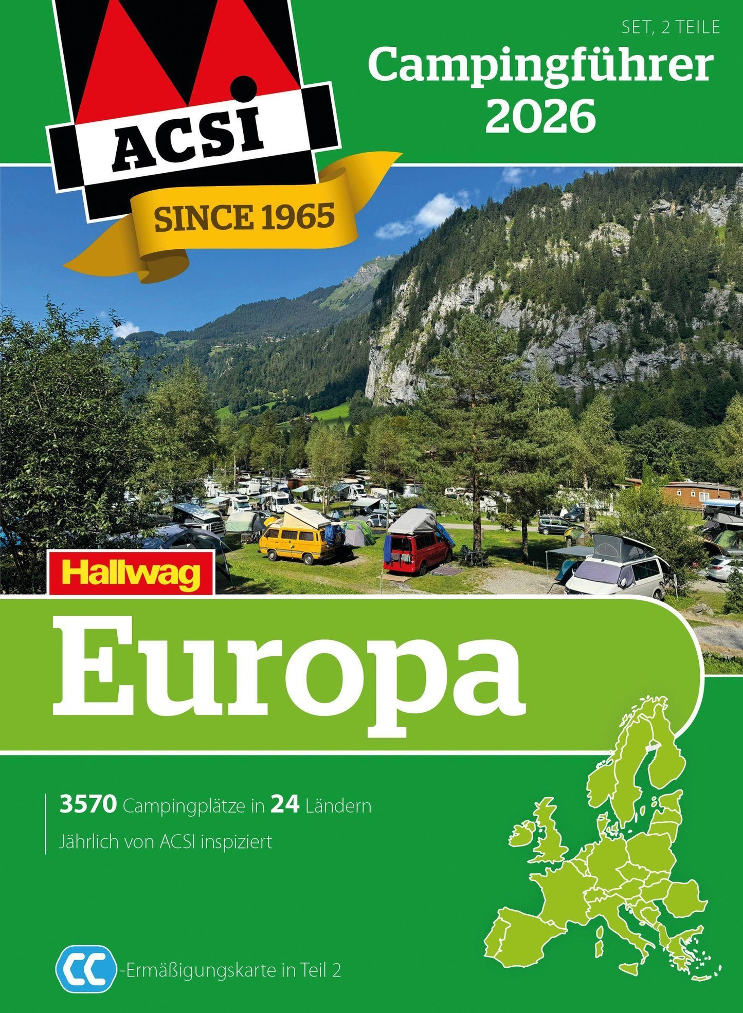 ACSI Campingführer Europa 2026