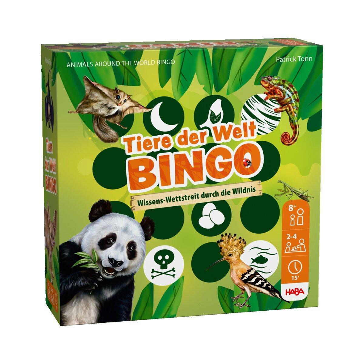 Tiere der Welt - Bingo