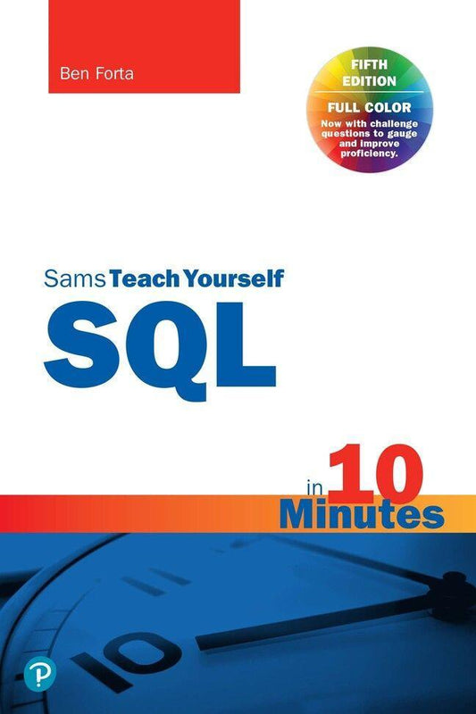 Buchcover: SQL in 10 Minutes a Day, Sams Teach Yourself