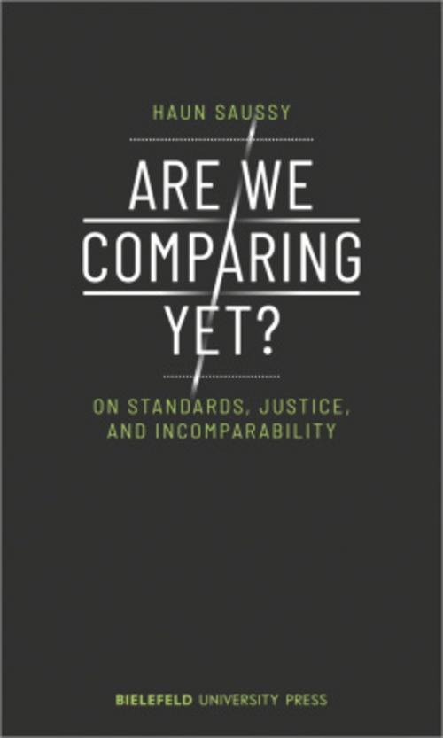 Buchcover: Are We Comparing Yet?