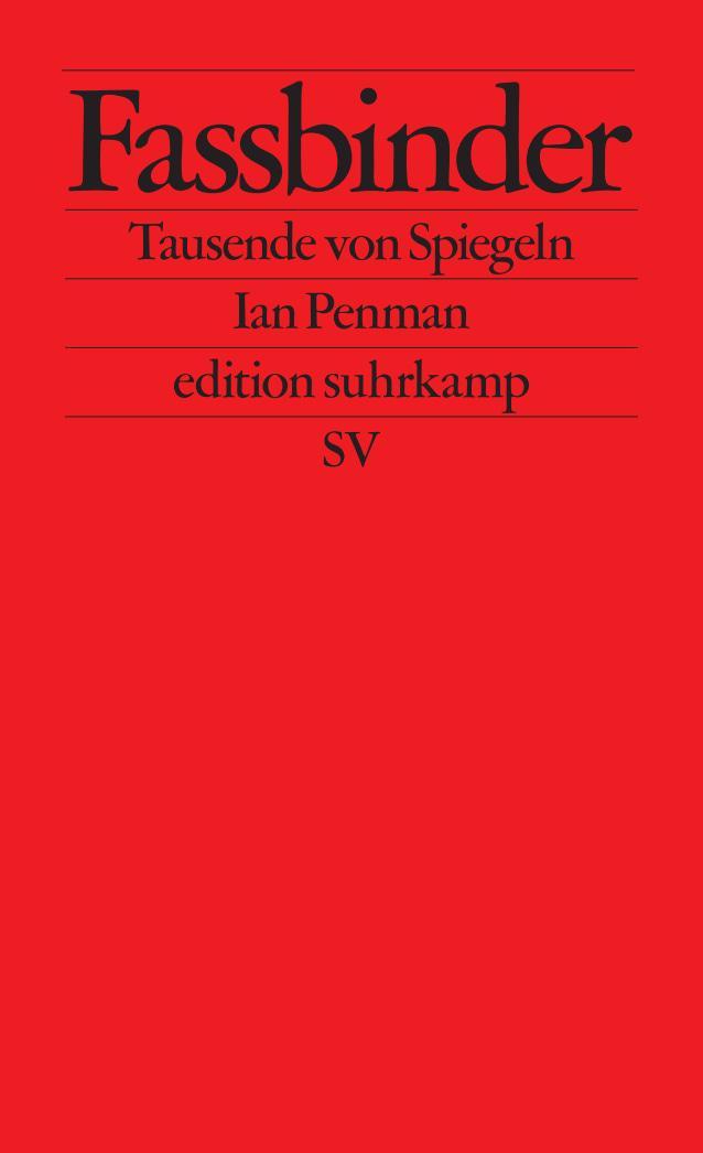 Buchcover: Fassbinder