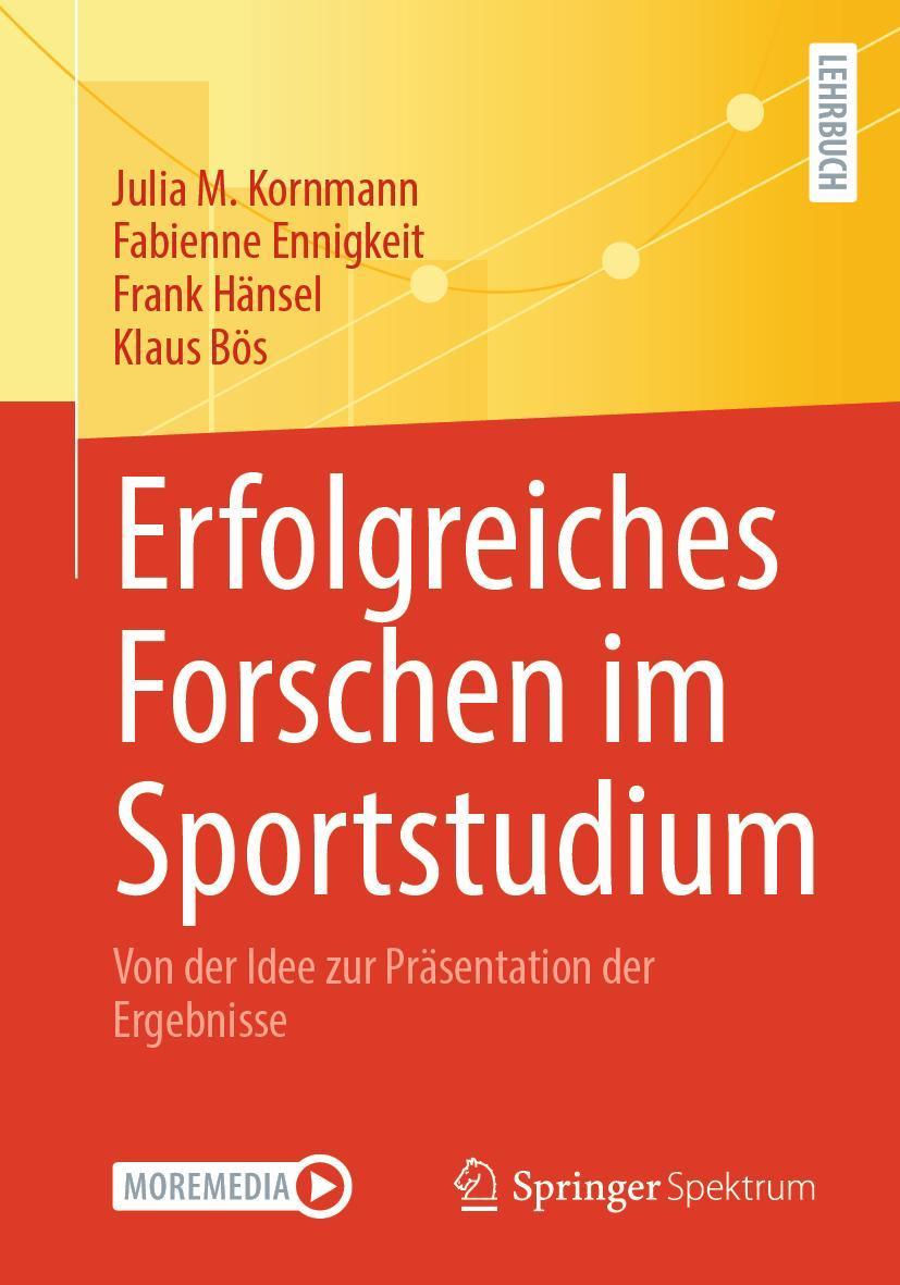 Buchcover: Erfolgreiches Forschen im Sportstudium