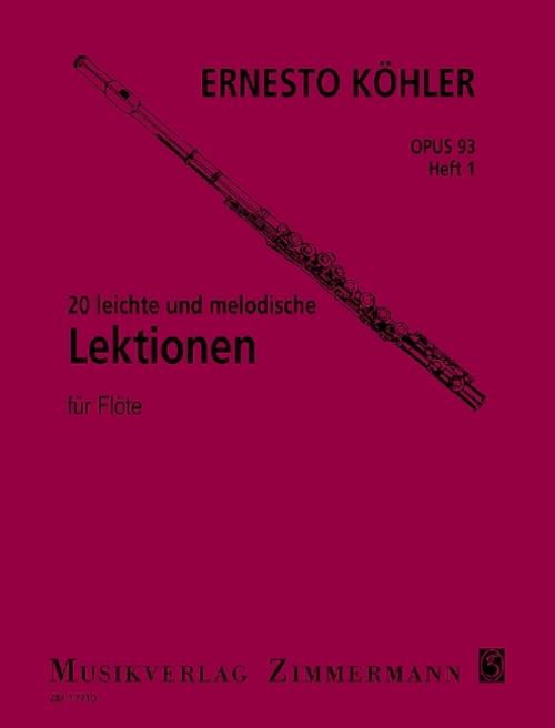 20 leichte und melodische Lektionen.H.1