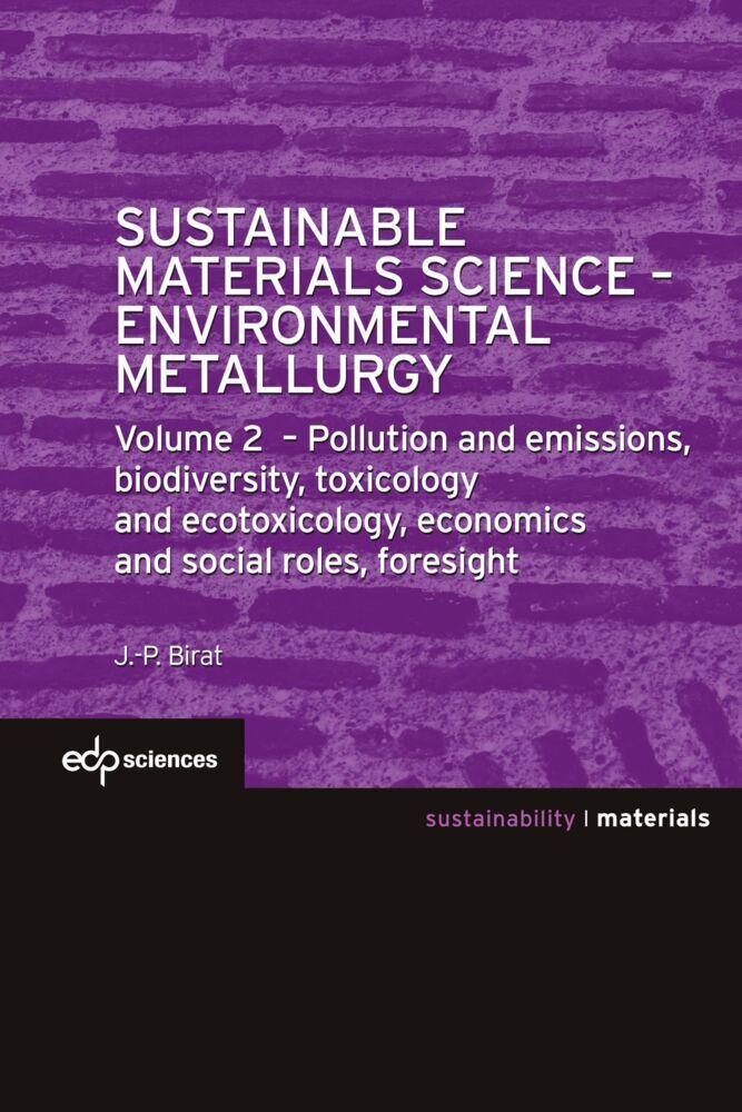 Buchcover: Sustainable Materials Science - Environmental Metallurgy