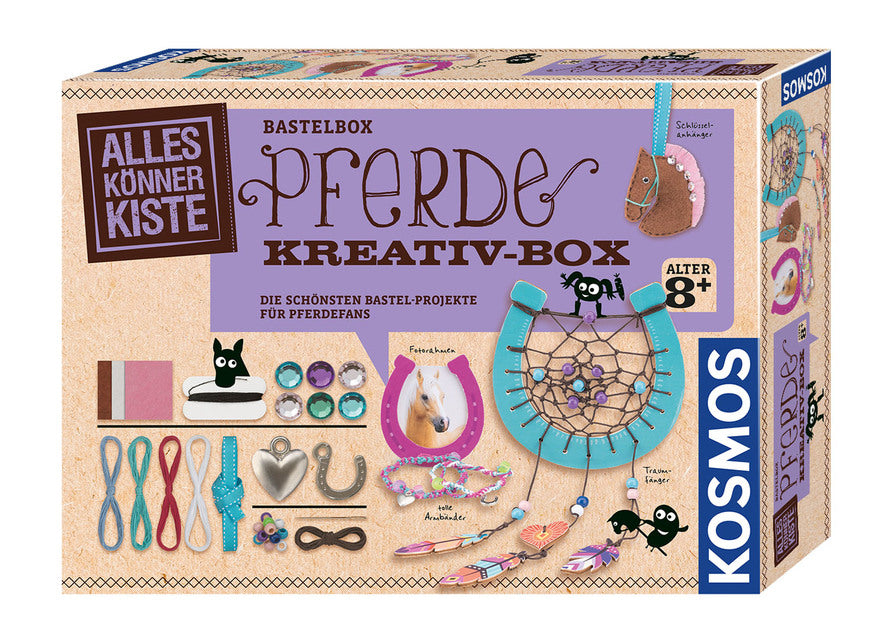 Buchcover: Bastelbox - Pferde Kreativbox