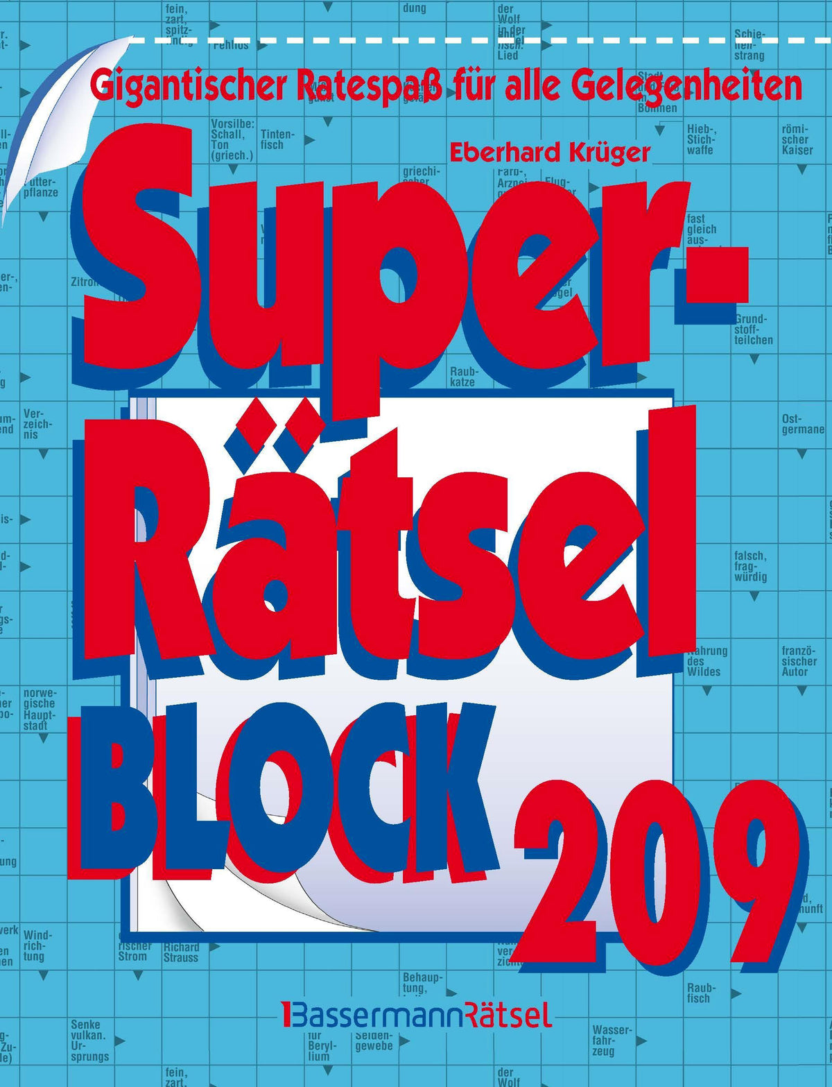 Buchcover: Superrätselblock 209 (5 Exemplare à 4,99 EUR)