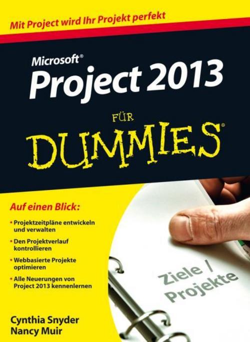 Buchcover: Microsoft Project 2013 für Dummies