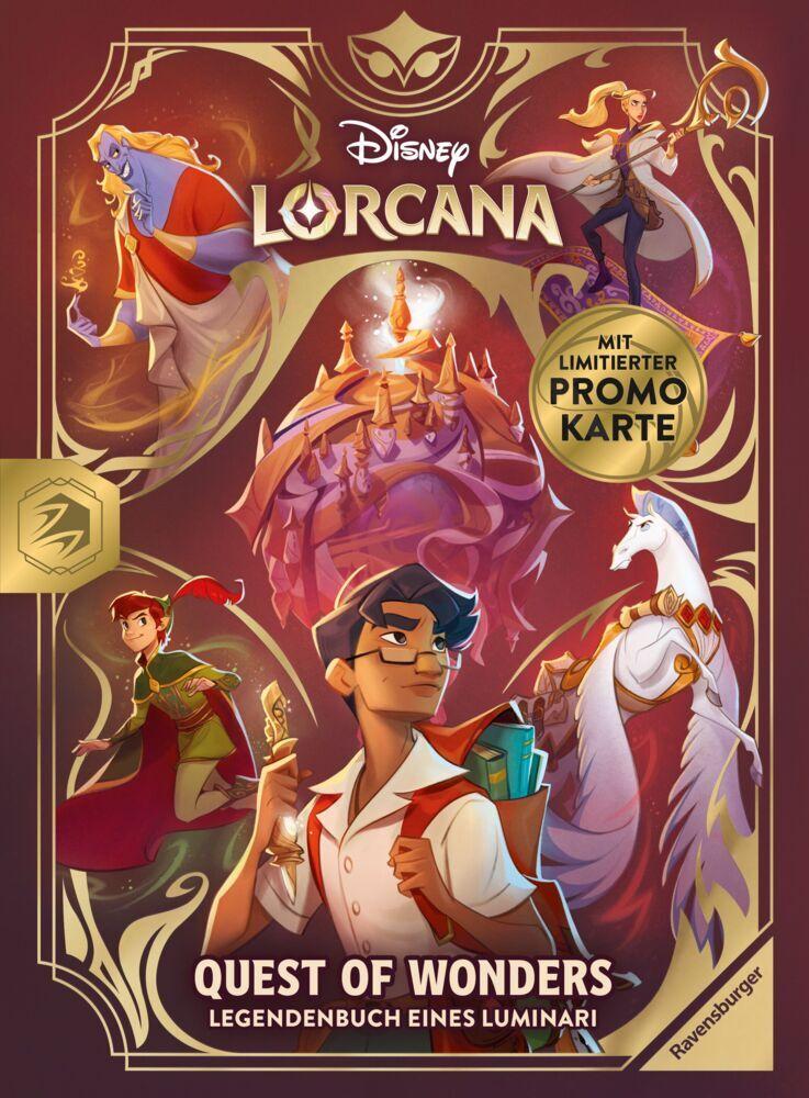 Disney Lorcana - Quest of Wonders. Legendenbuch eines Luminari