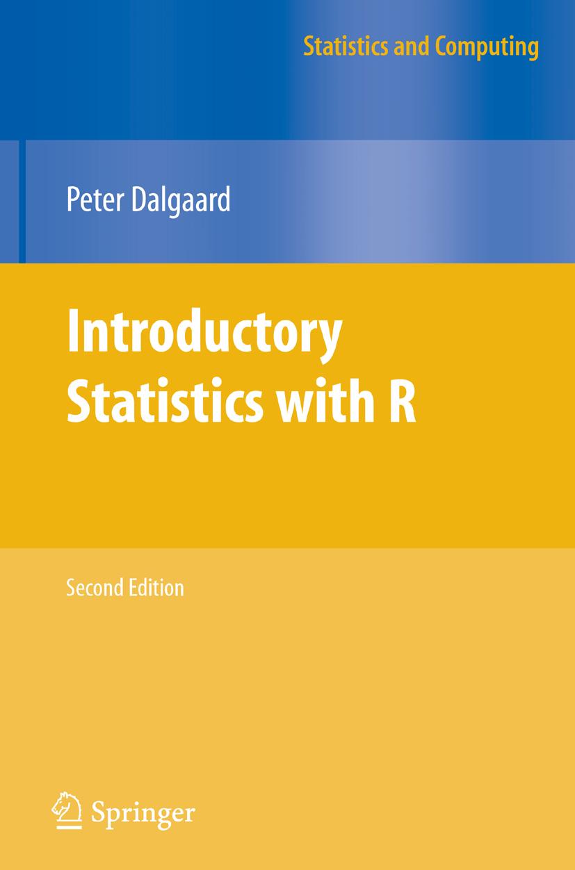 Buchcover: Introductory Statistics with R