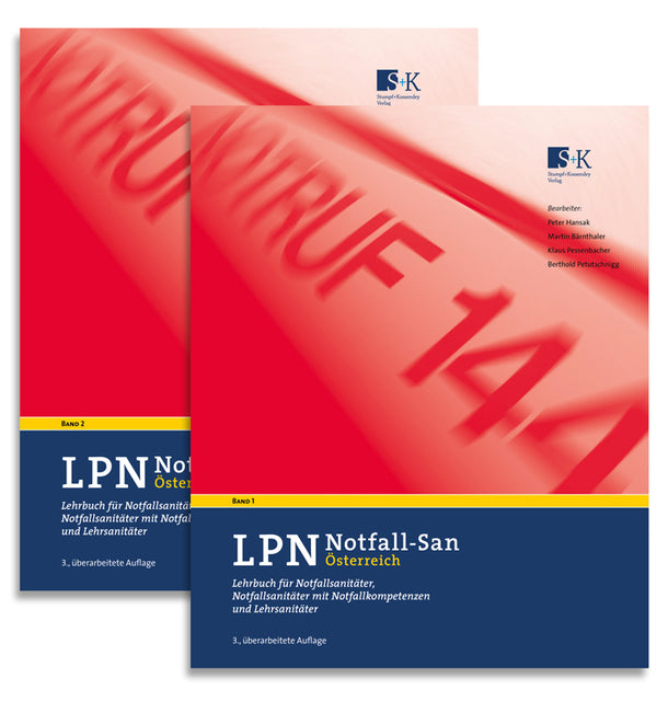 Buchcover: LPN-Notfall-San Österreich, 2 Bde.