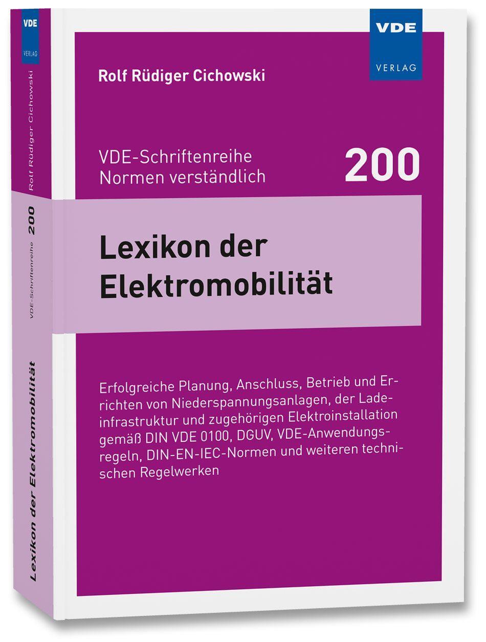 Buchcover: Lexikon der Elektromobilität
