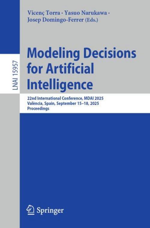 Buchcover: Modeling Decisions for Artificial Intelligence