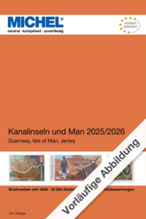 Buchcover: Kanalinseln und Man 2025/2026