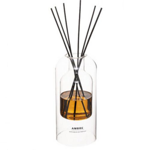 Ilan Diffusor aus bernsteinfarbenem Glas, 500 ml
