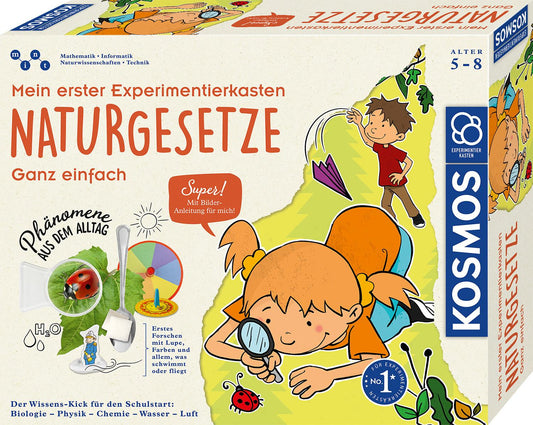 Buchcover: Mein erster Experimentierkasten Naturgesetze