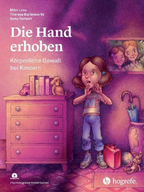 Die Hand erhoben