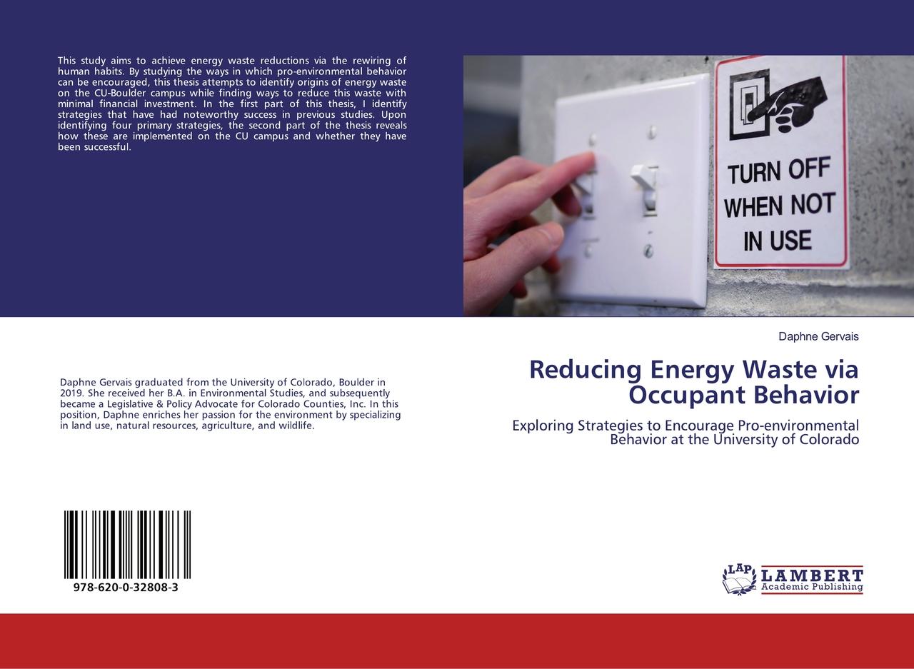 Reducing Energy Waste via Occupant Behavior