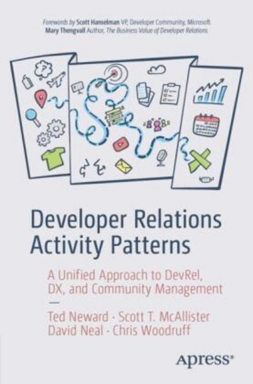 Buchcover: Developer Relations Activity Patterns