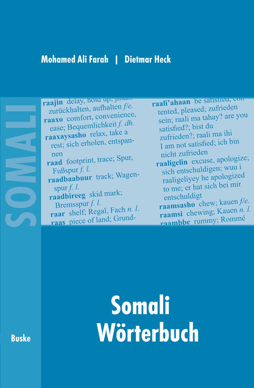 Buchcover: Somali Wörterbuch