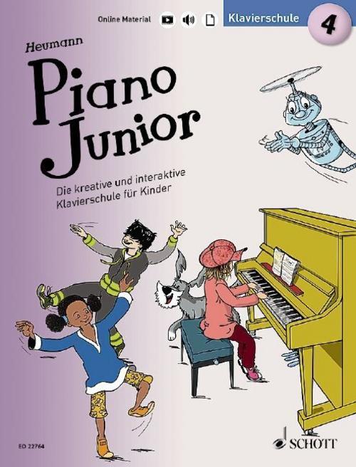 Buchcover: Piano Junior: Klavierschule 4