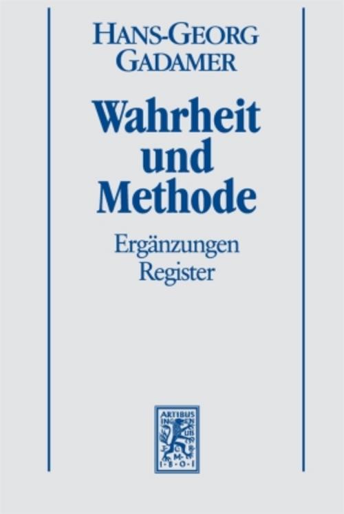 Hermeneutik II. Wahrheit und Methode. Studienausgabe
