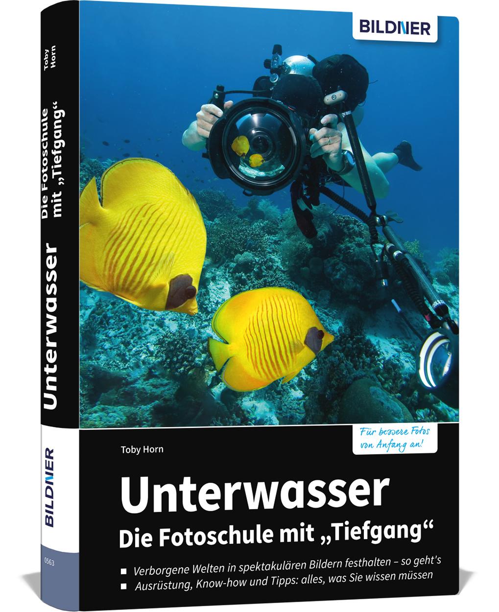 Buchcover: Unterwasser - Die Fotoschule mit \"Tiefgang\"