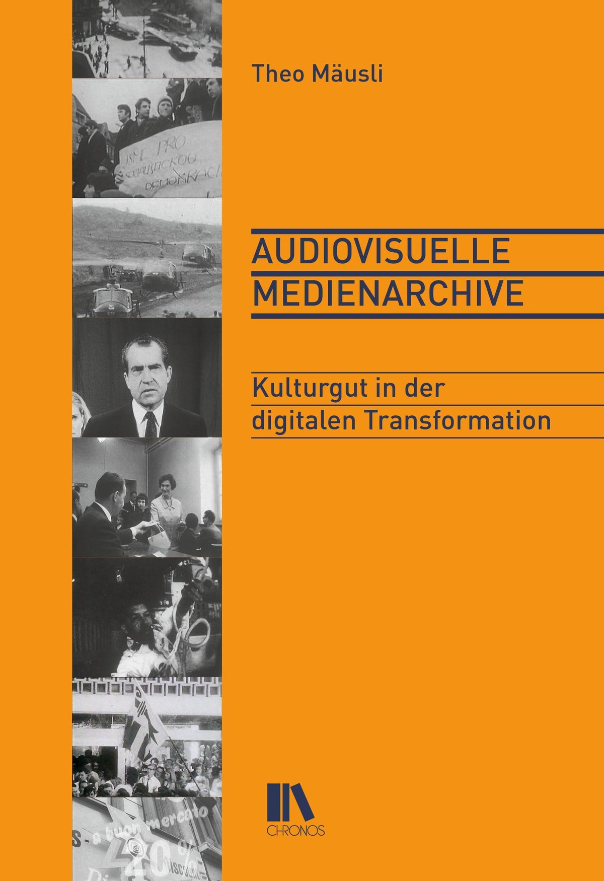 Buchcover: Audiovisuelle Medienarchive