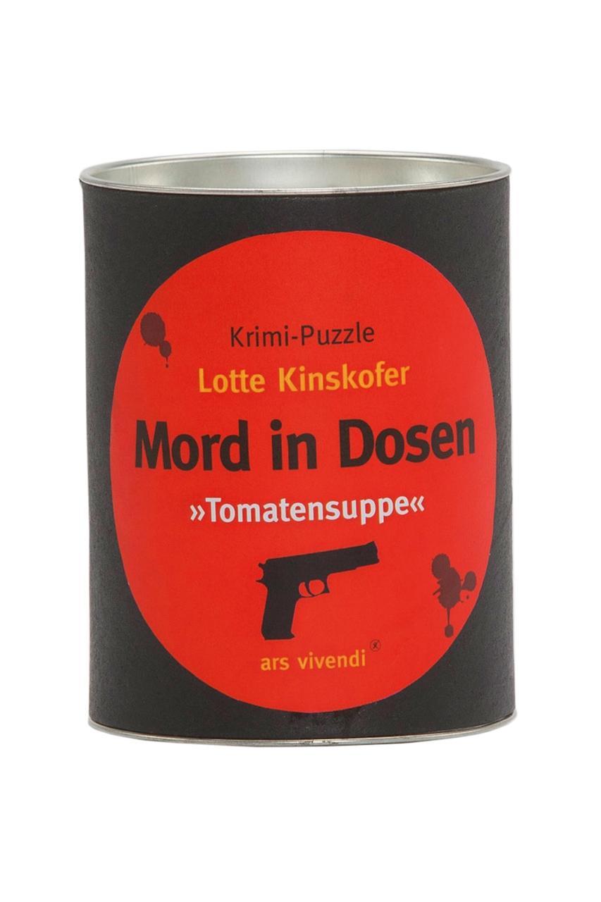 Buchcover: Mord in Dosen, \"Tomatensuppe\" (Puzzle)