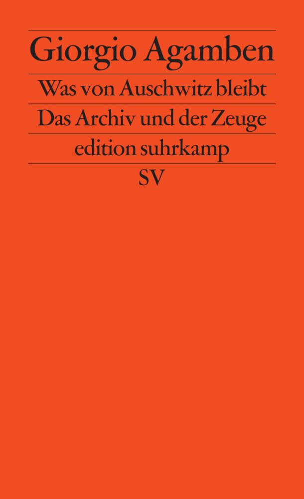 Buchcover: Was von Auschwitz bleibt