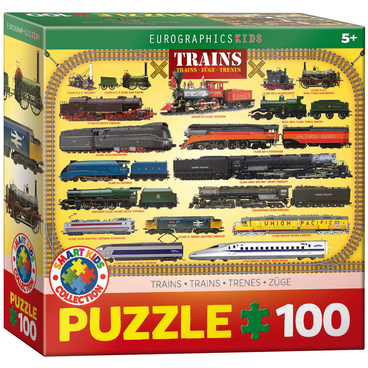 Buchcover: Züge (Puzzle)