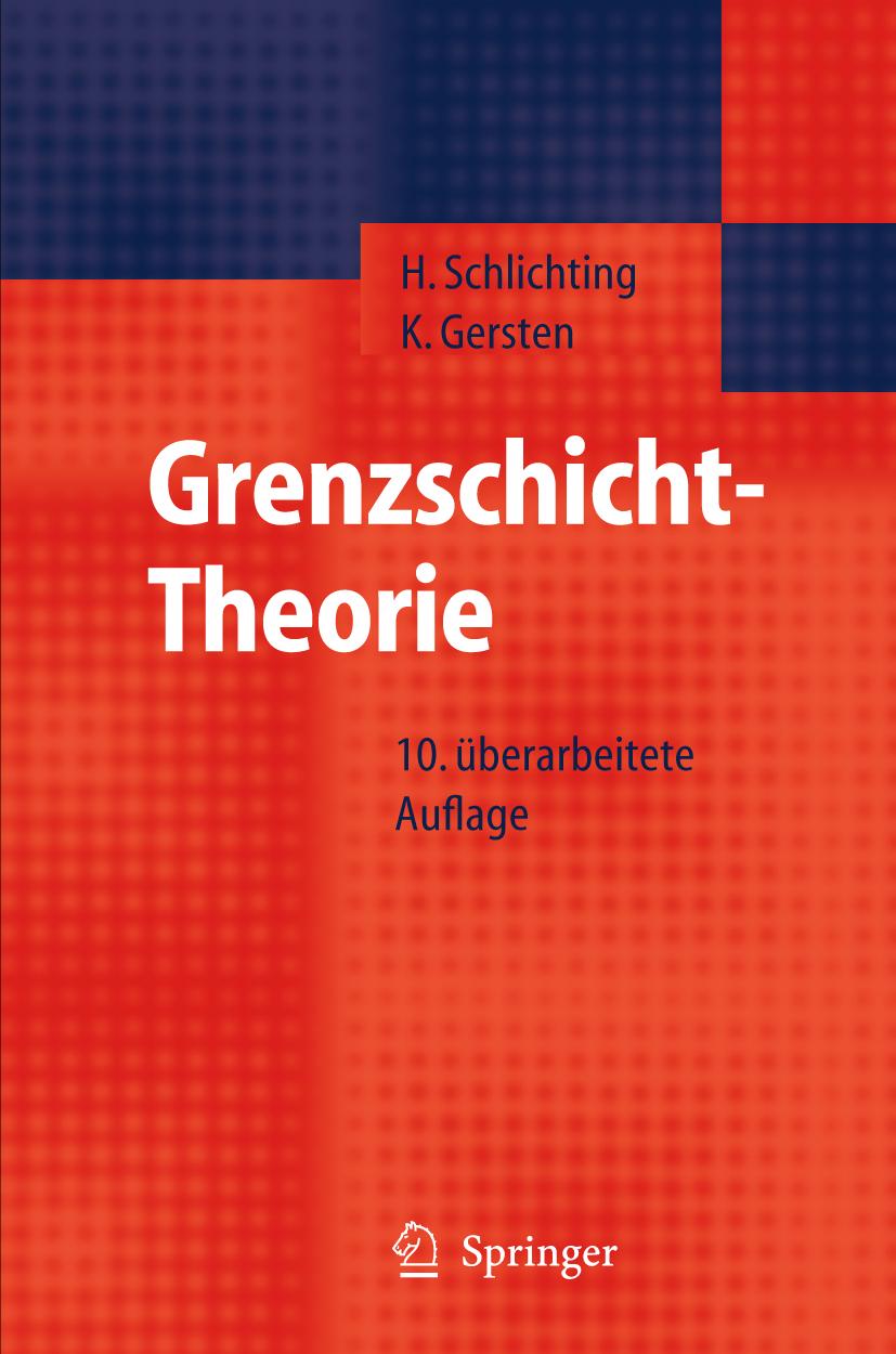 Buchcover: Grenzschicht-Theorie