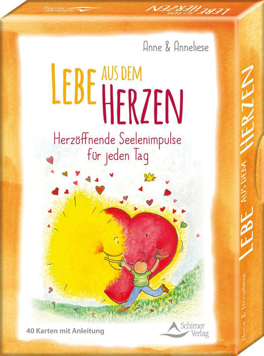Buchcover: Lebe aus dem Herzen. Herzöffnende Seelenimpulse für jeden Tag