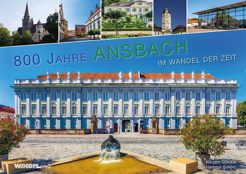 Buchcover: 800 Jahre Ansbach im Wandel der Zeit