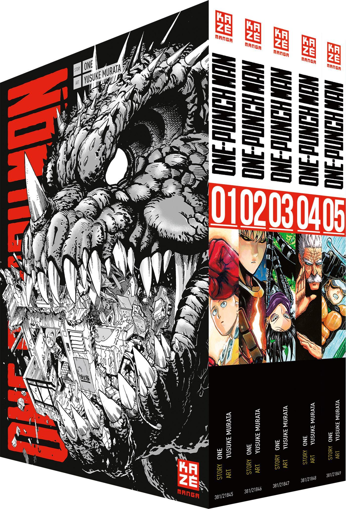 ONE-PUNCH MAN - Band 01-05 im Sammelschuber