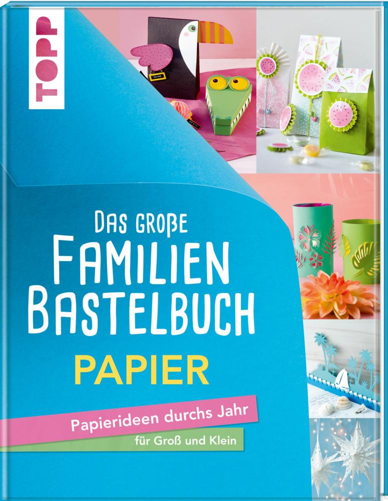Buchcover: Das große Familienbastelbuch Papier