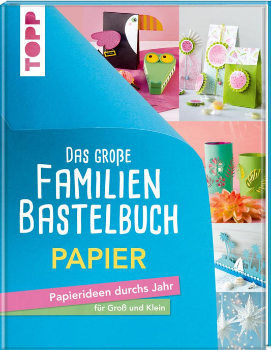 Buchcover: Das große Familienbastelbuch Papier