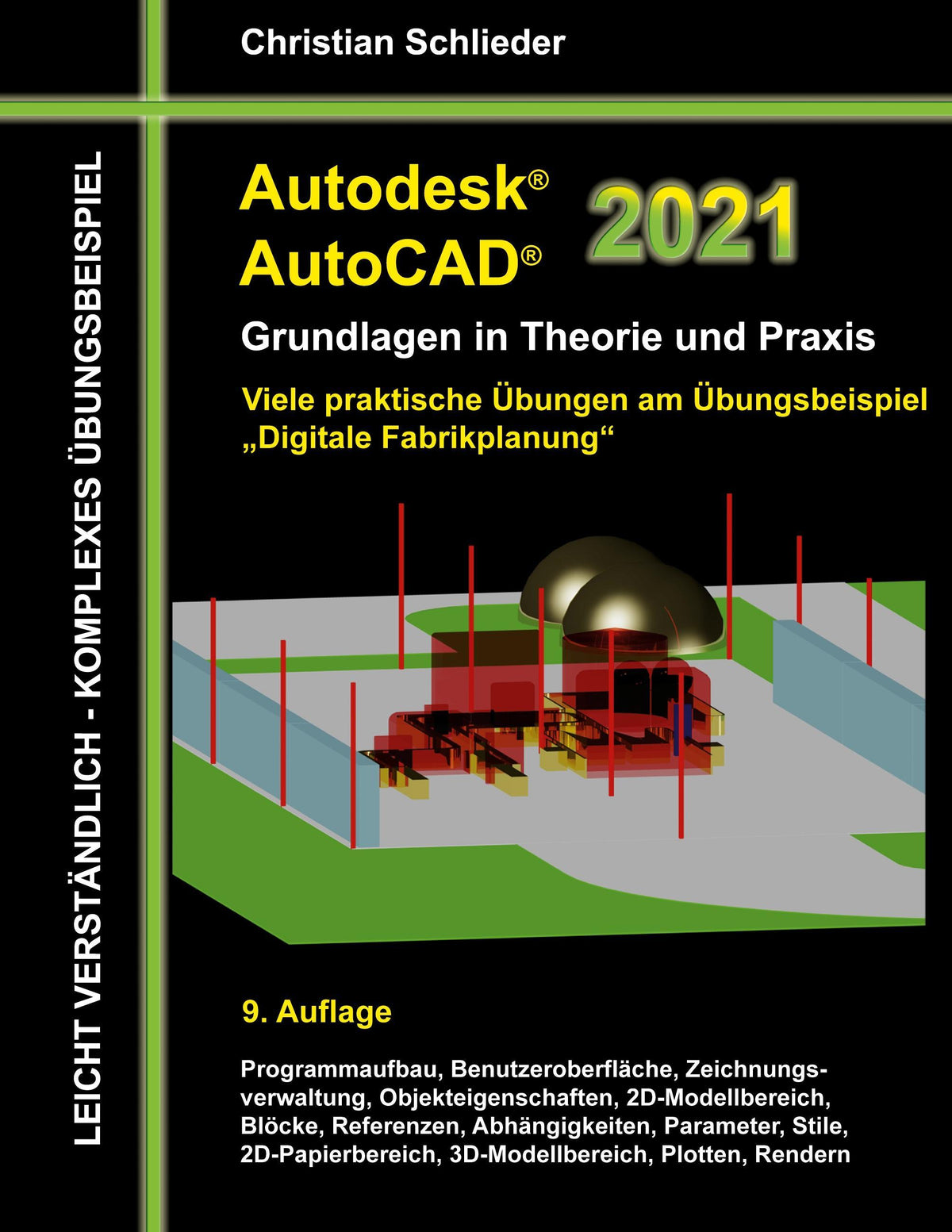 Buchcover: Autodesk AutoCAD 2021 - Grundlagen in Theorie und Praxis