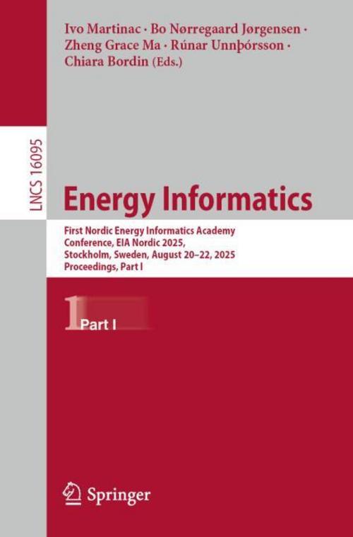 Buchcover: Energy Informatics
