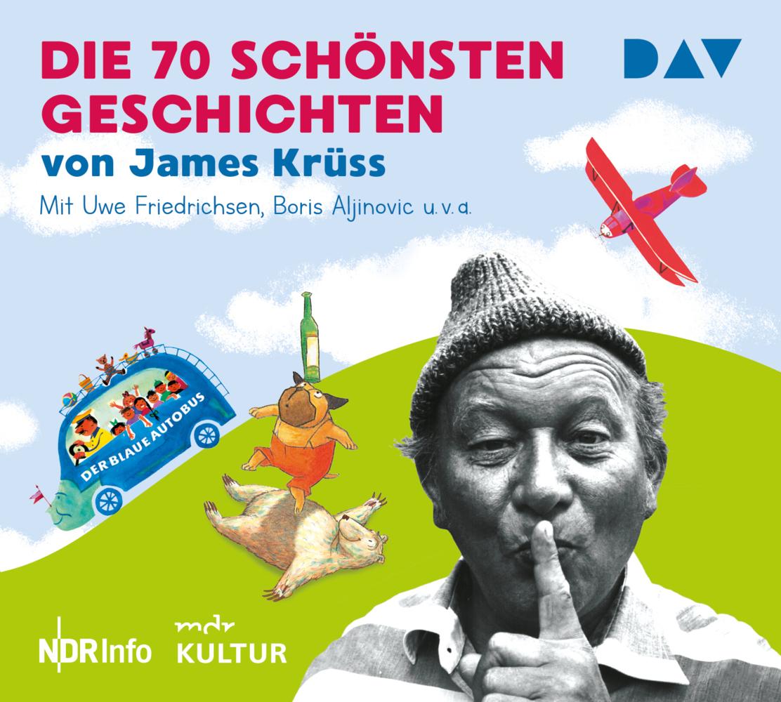 Die 70 schönsten Geschichten von James Krüss,4 Audio-CDs