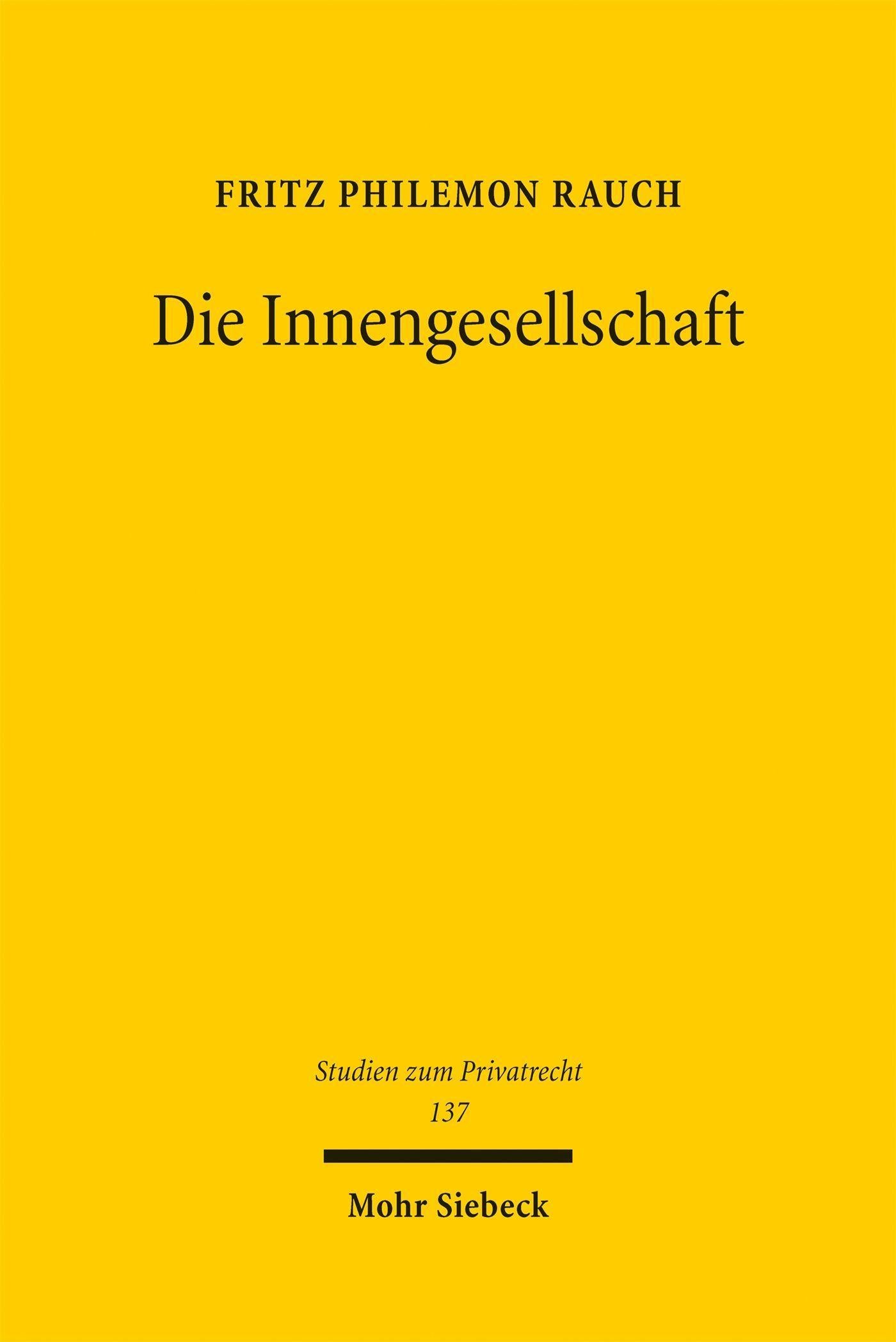 Die Innengesellschaft